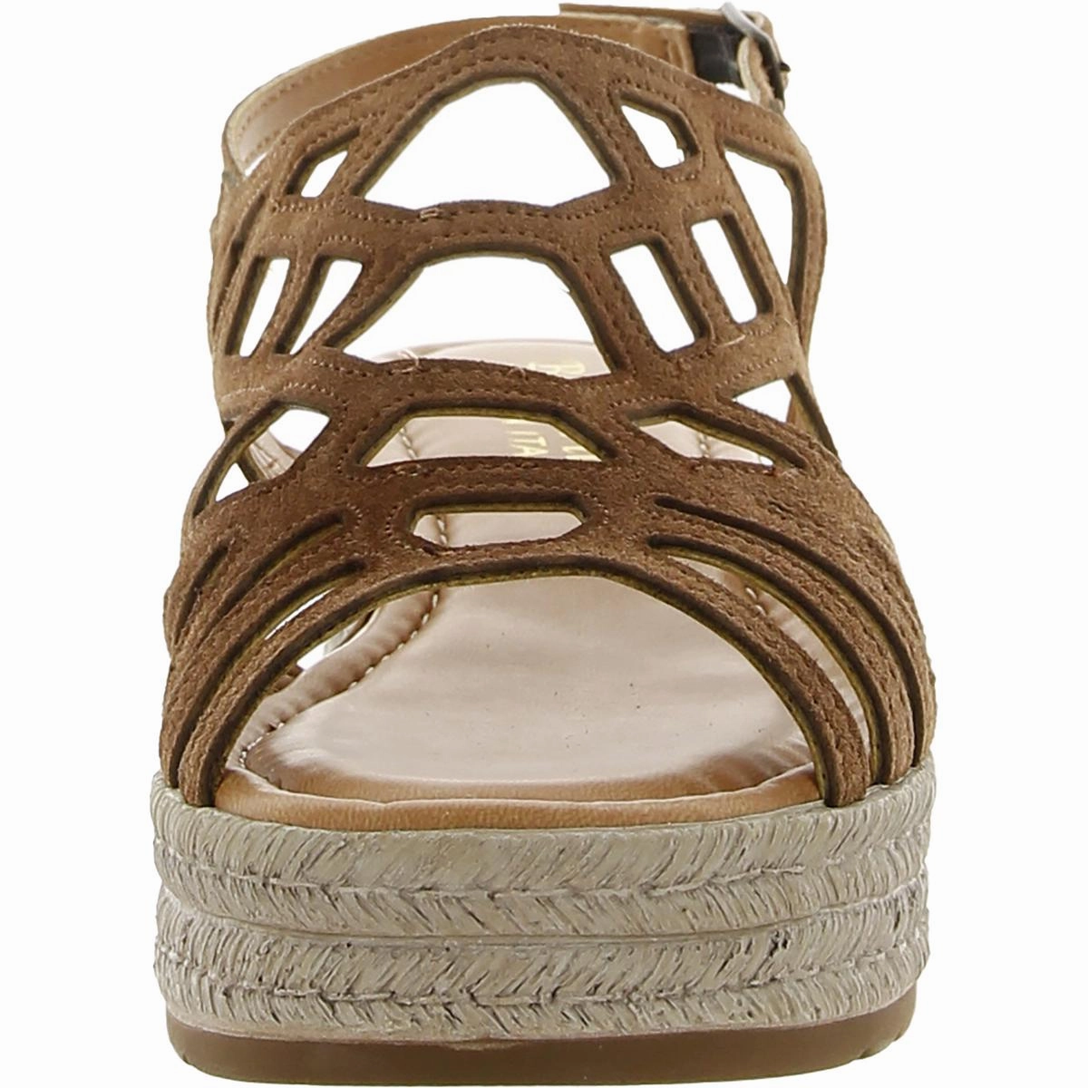 Womens Ankle Strap Wedge Espadrilles