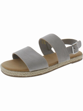 Womens Buckle Man Made Ankle Strap