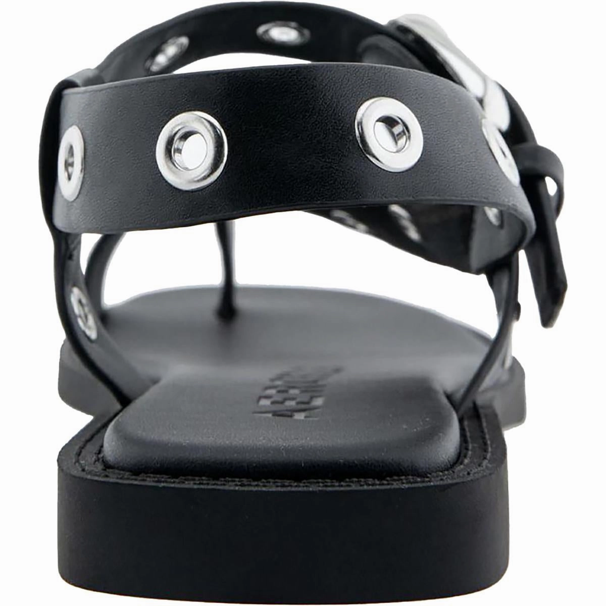 Womens Buckle Manmade Ankle Strap
