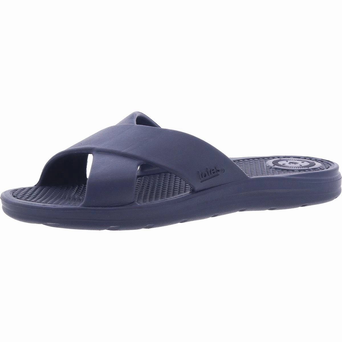 Womens Criss-Cross Slide Sandals