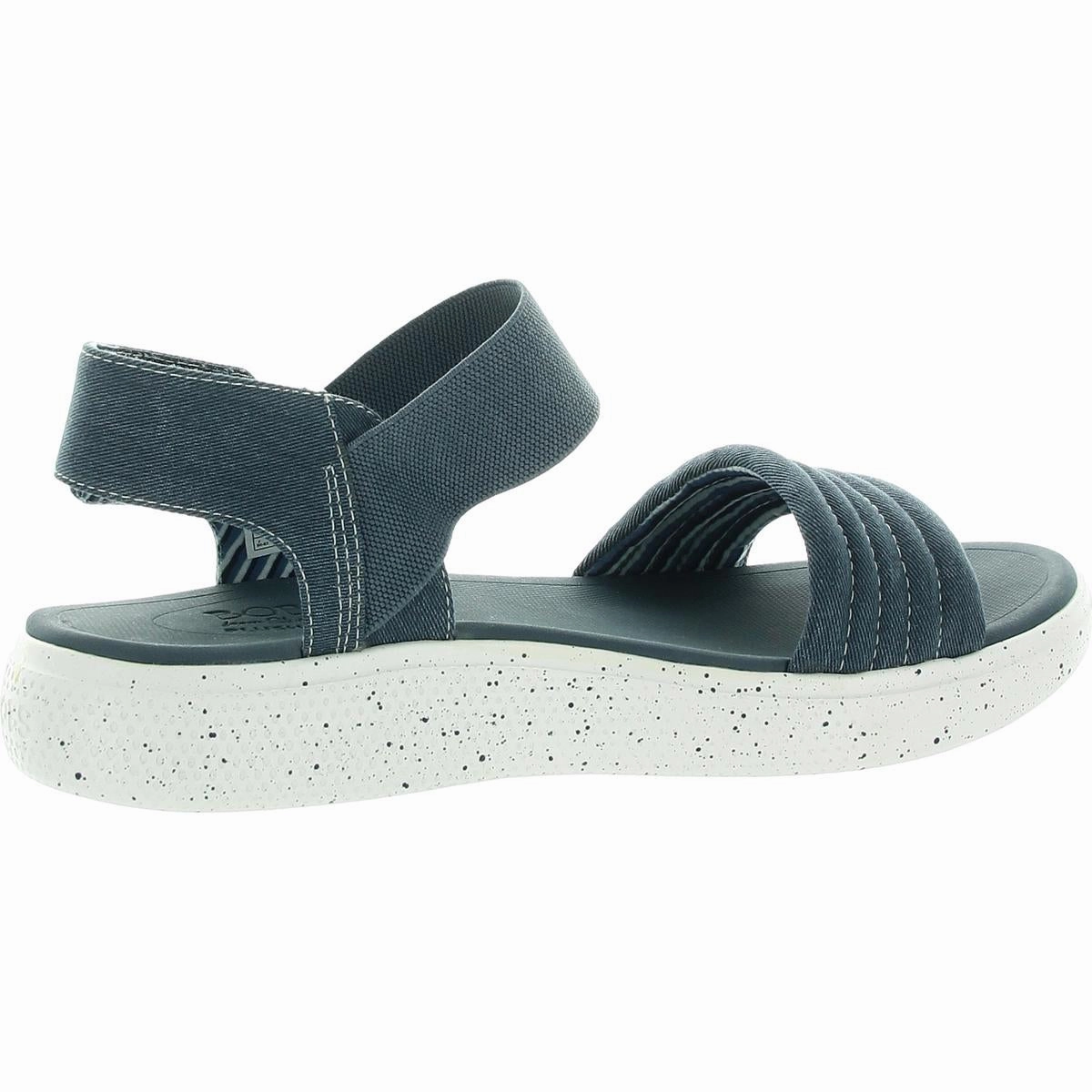 Womens Memory Foam Man Made Ankle Strap