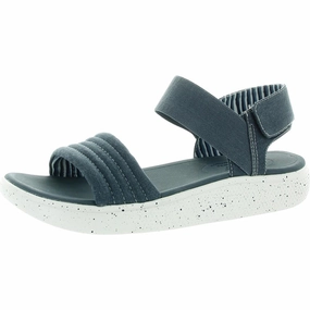 Womens Memory Foam Man Made Ankle Strap