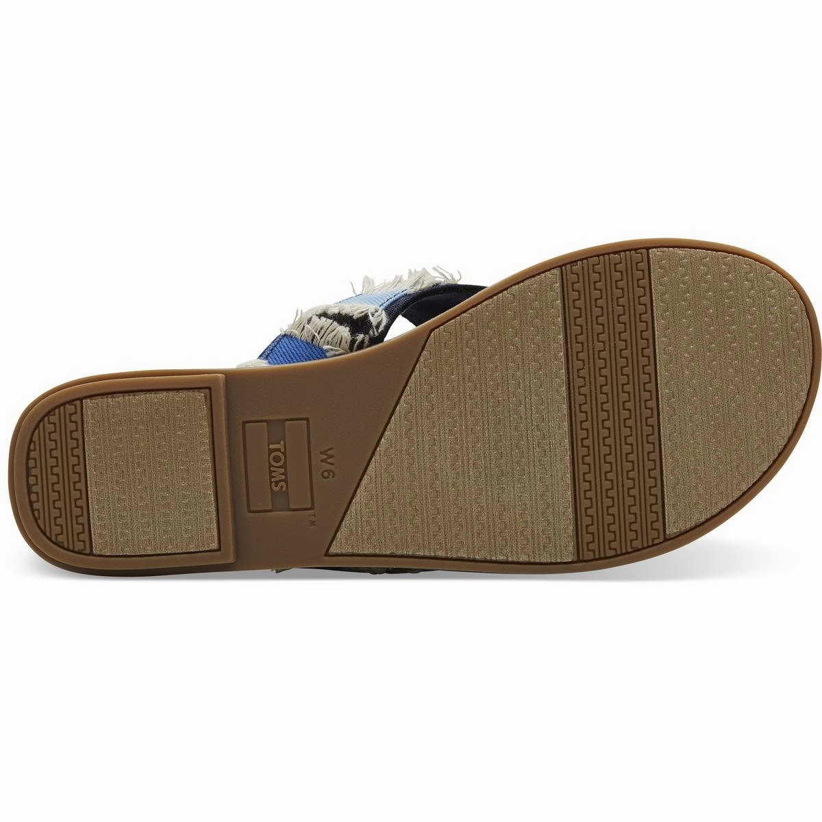 Womens Slip On Denim Slide Sandals