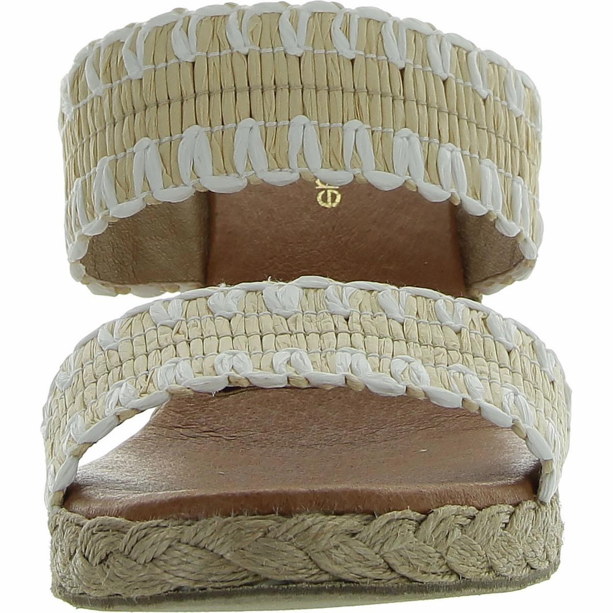 Womens Slip On Padded Insole Wedge Sandals