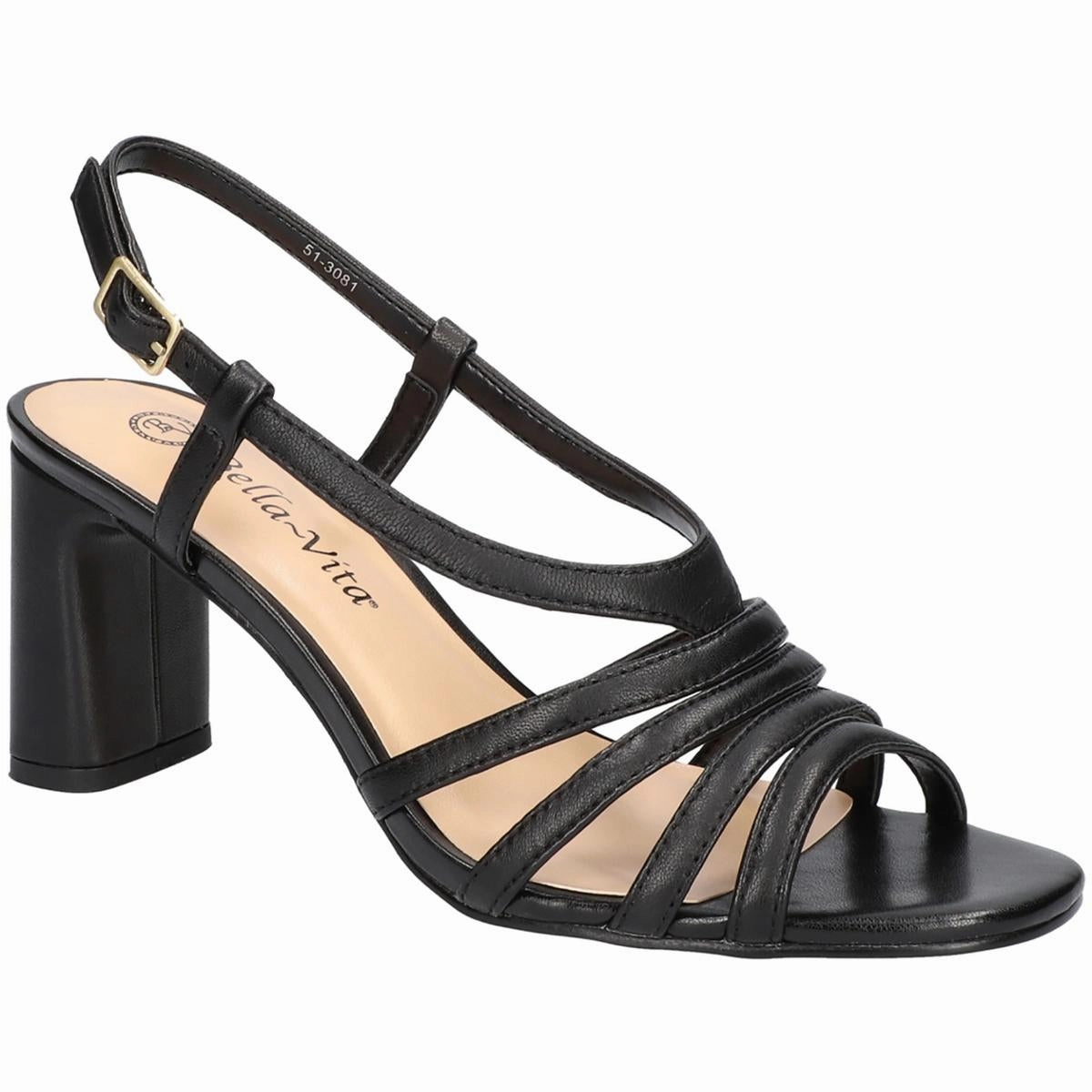 Womens Strappy Leather Ankle Strap