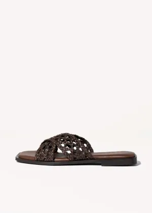 Woven Crossband Sandal