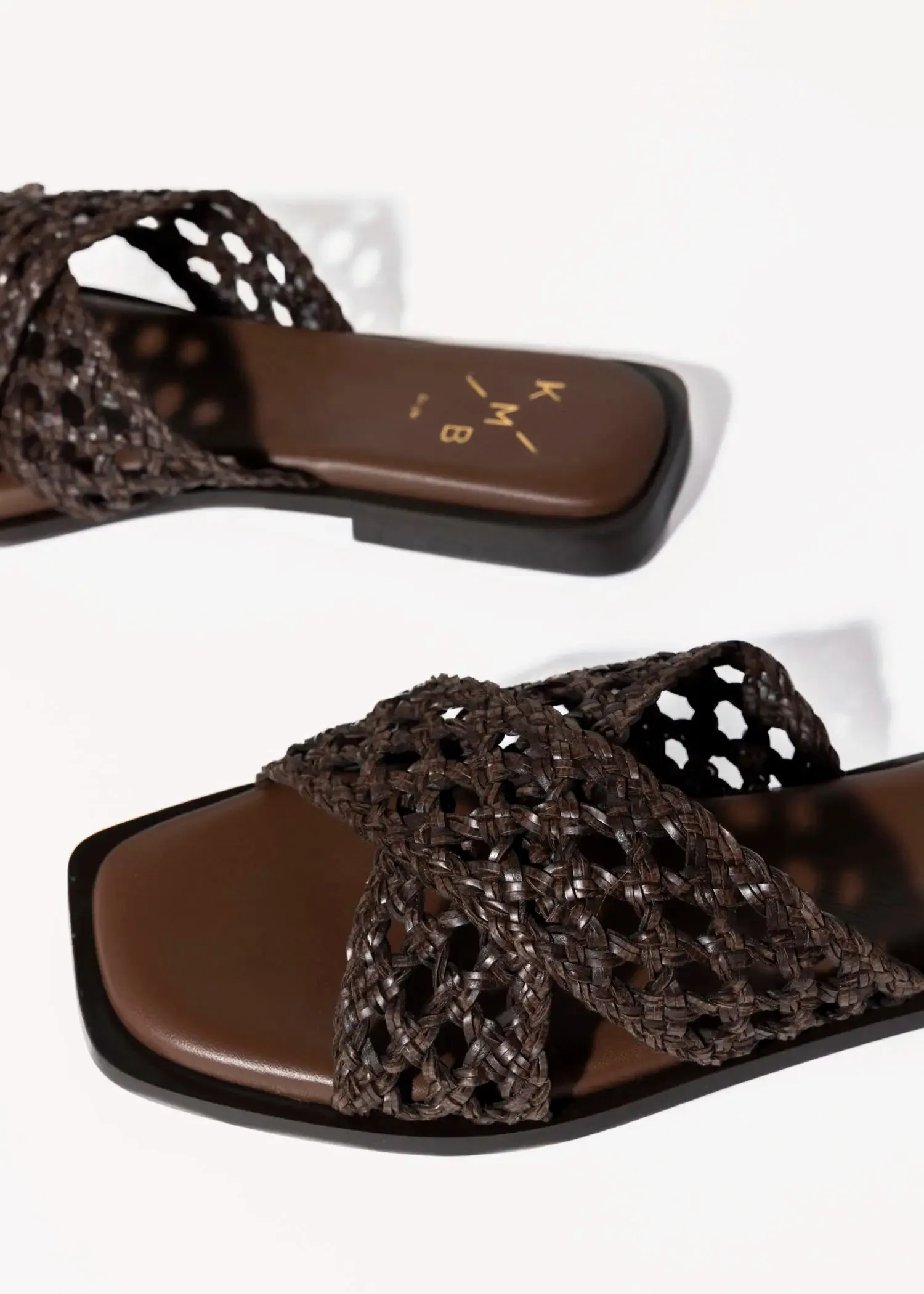 Woven Crossband Sandal