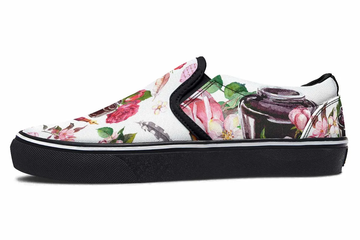 Writer Love Slip-On Shoes