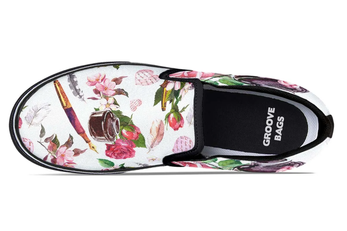 Writer Love Slip-On Shoes