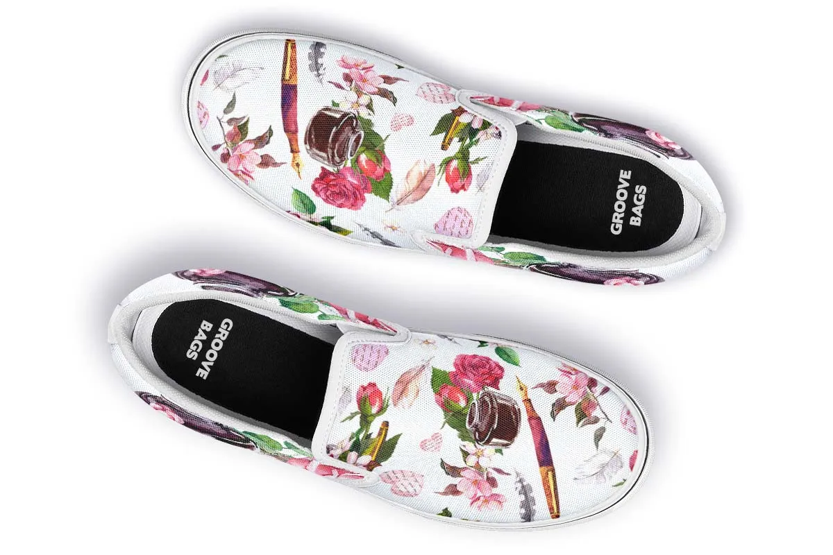 Writer Love Slip-On Shoes