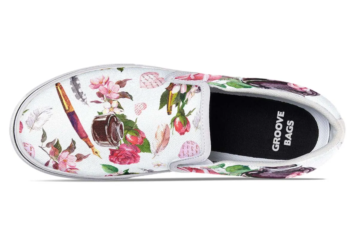 Writer Love Slip-On Shoes