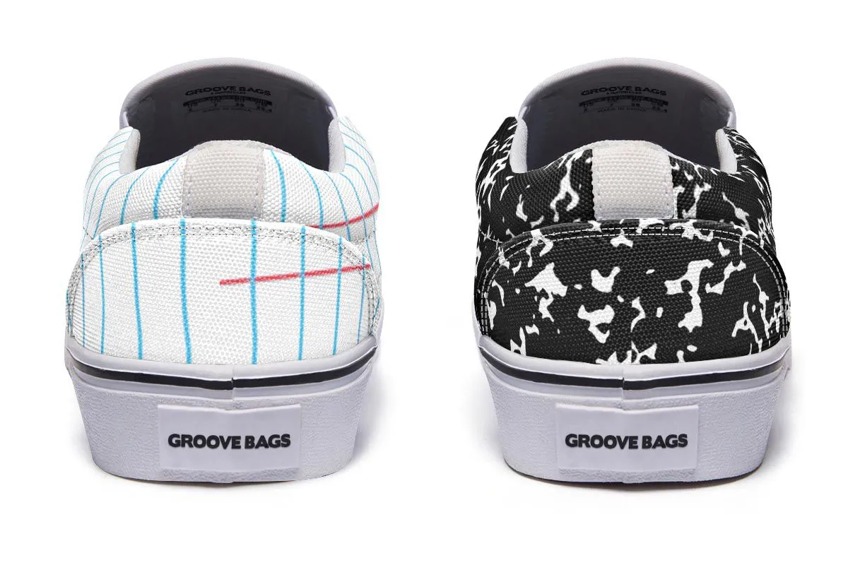 Writers Notepad Slip-On Shoes