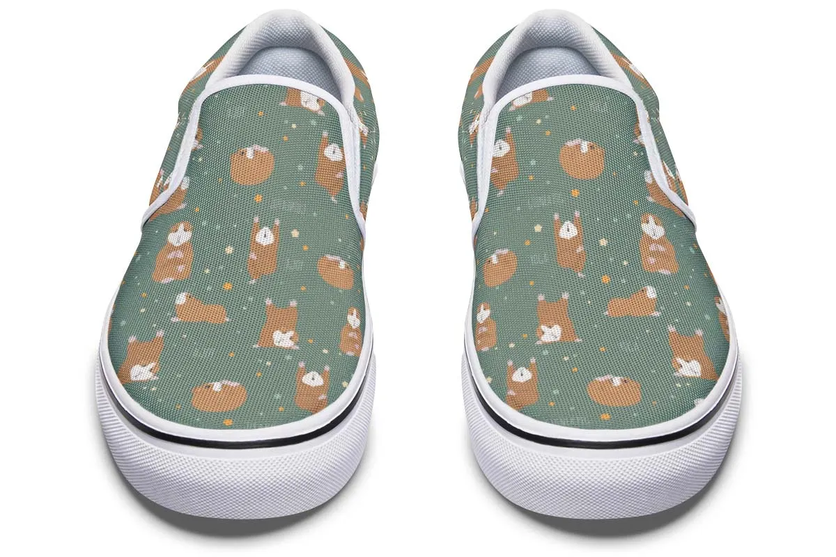 Yoga Guinea Pig Slip-On Shoes