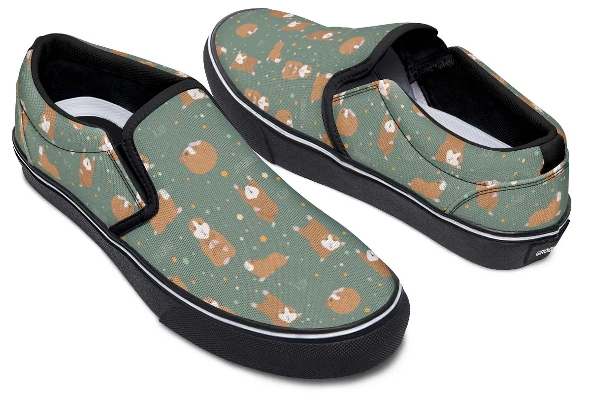 Yoga Guinea Pig Slip-On Shoes