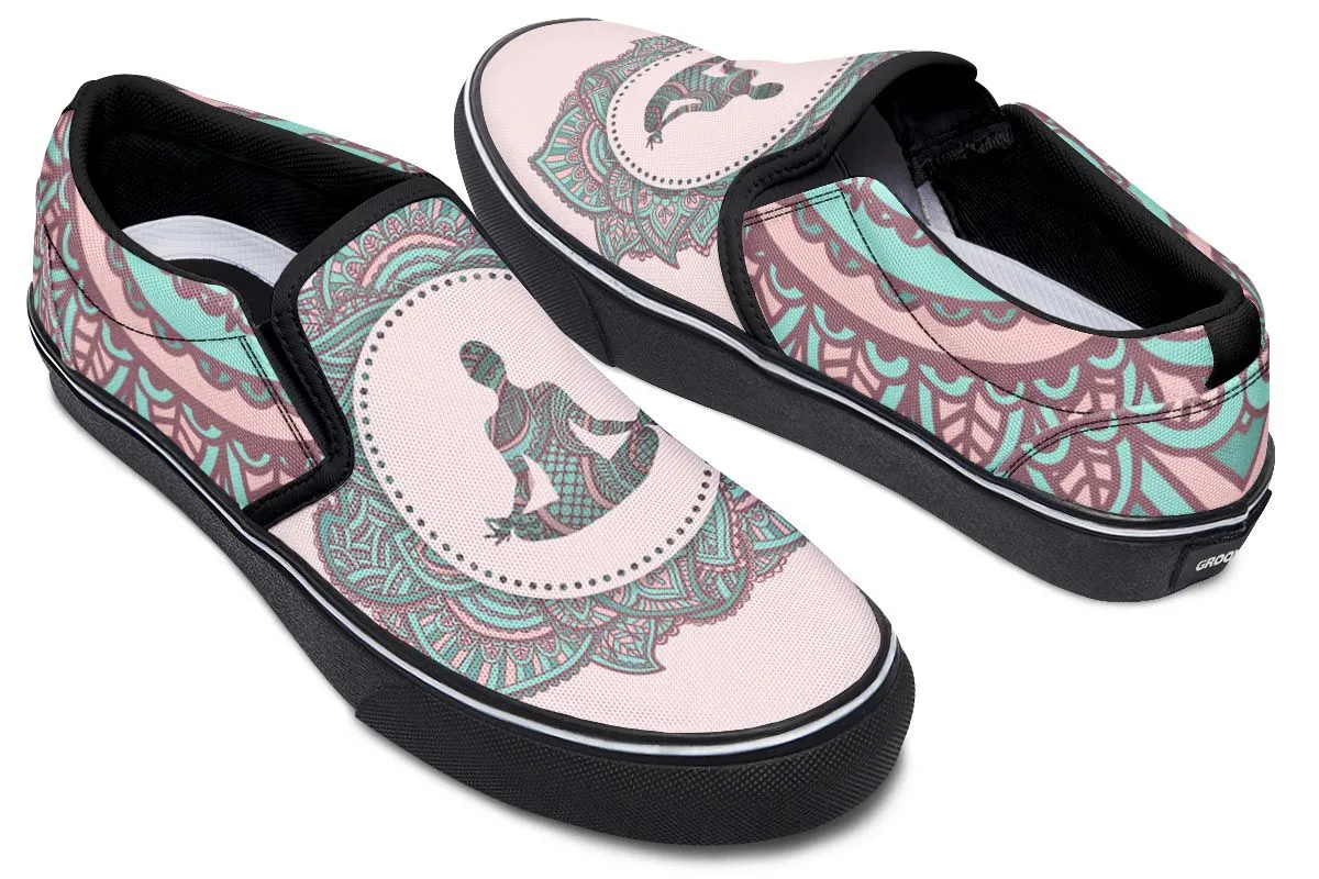 Yoga Mandala Slip-On Shoes