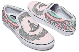 Yoga Mandala Slip-On Shoes
